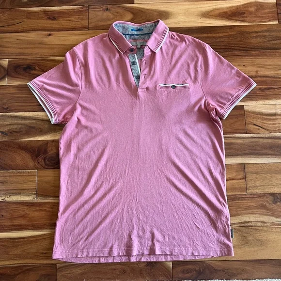 Ted Baker London Men's Derry Slim Fit Polo Shirt 4 or L - Picture 9 of 9